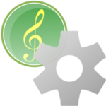 sheet music settings icon